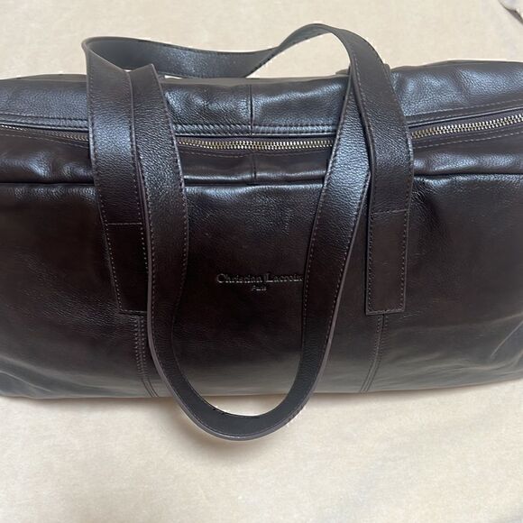 Weekend Bag Christian Lacroix Leather - Picture 1 of 12